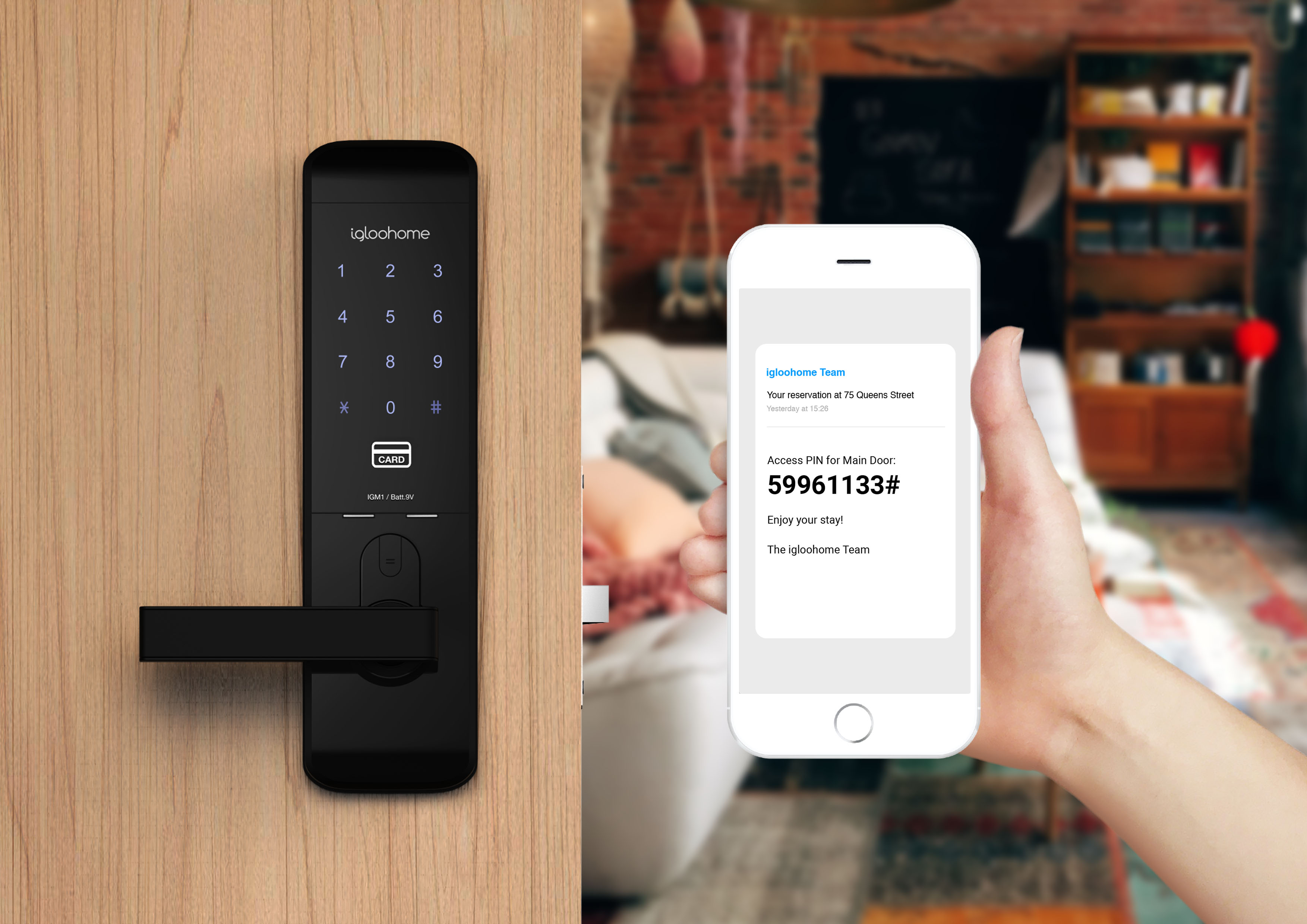 mortise smart lock igloohome