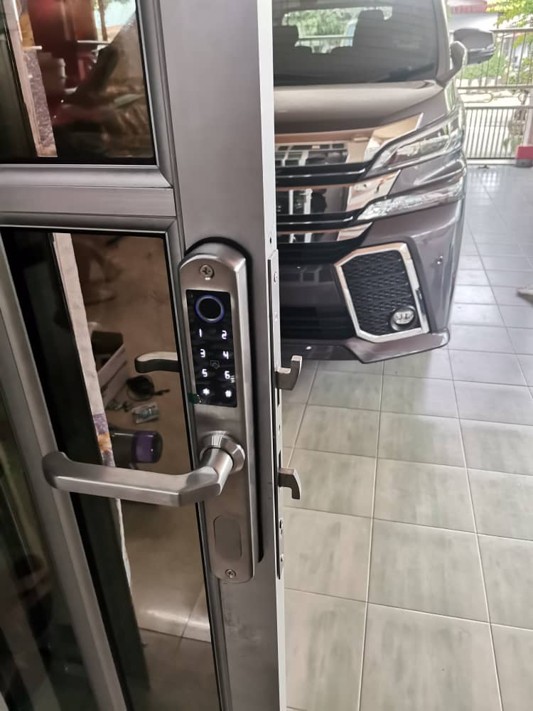 Grill Door Smart Lock Smart Lock Malaysia